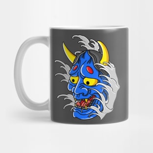 Hannya Mask Drfit At Sea Mug